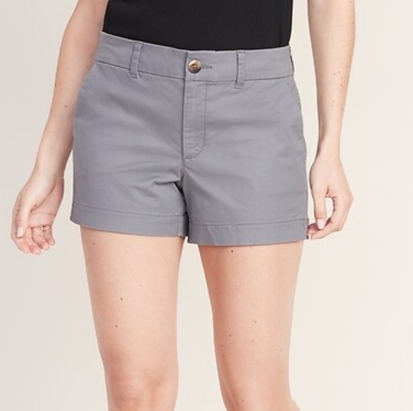 Old Navy Women's Gray Everyday Shorts Size 4X - Picture 1 of 8